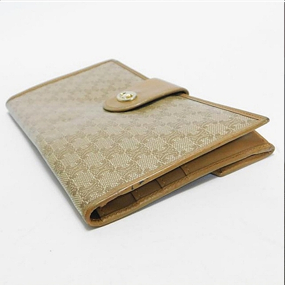⭐️Celine Long Wallet Macadam Beige Brown Gold Coming Soon for Minor Restoration - Picture 3 of 6